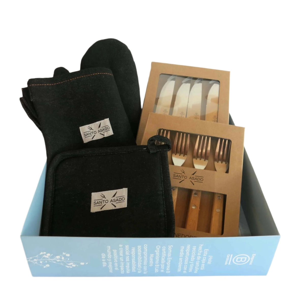 Pack Parrillero Negro