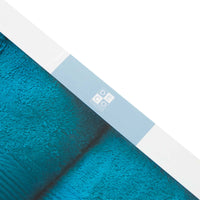 Set 2 Toallas 550gr 70x140/45x90cm Turquesa