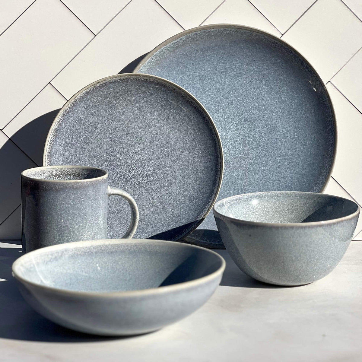 Set 4 Bowls Soperos Cerámica Fuji - Loza granel