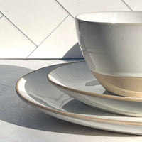 Juego de loza 16 piezas Vajilla Cerámica London