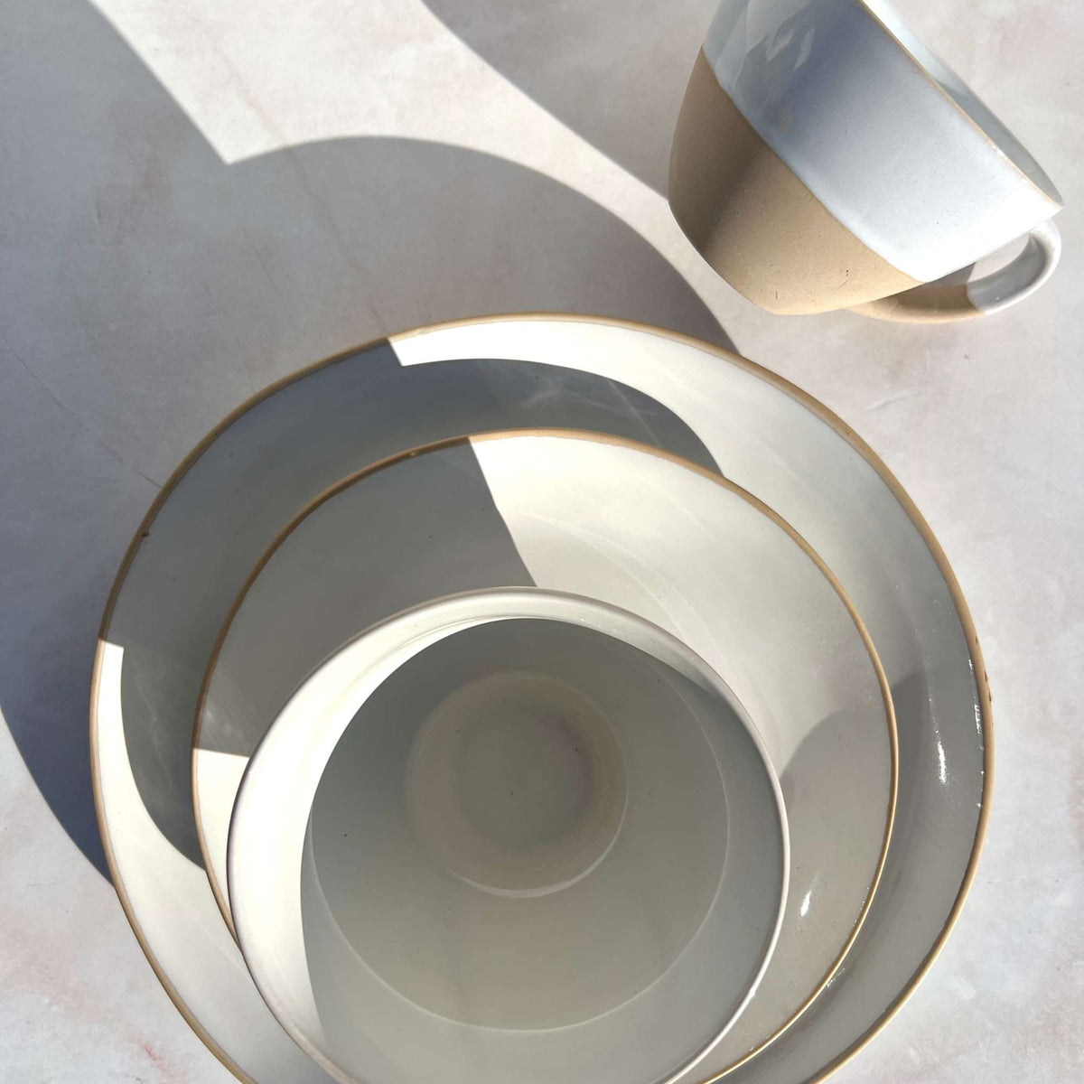 Juego de loza 16 piezas Vajilla Cerámica London