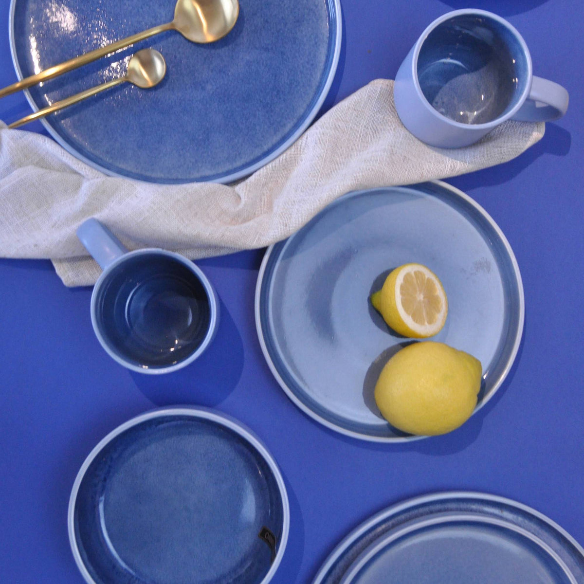 Juego de loza 16 piezas Vajilla Cerámica Santorini