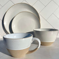 Juego de loza 16 piezas Vajilla Cerámica London