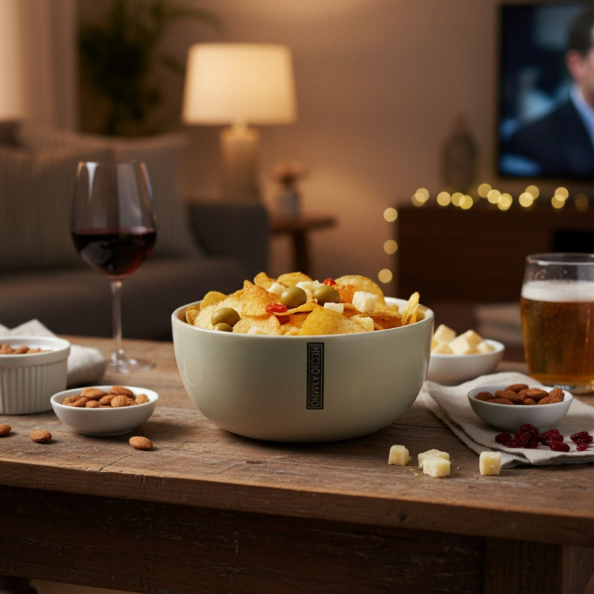 Set 4 Bowls Cerámica Lauca 15 cm - Loza granel