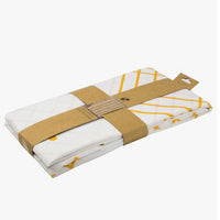 Cortina de Baño Poly Geometrica Dorada