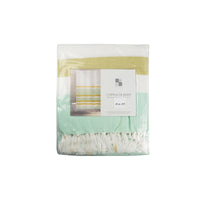 Cortina Baño Tela Mas Flecos Marinera