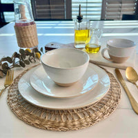 Juego de loza 16 piezas Vajilla Cerámica London