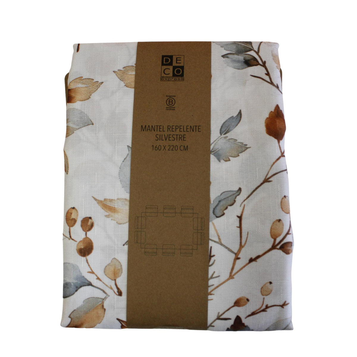 Mantel Antimanchas Silvestre 130X180 cm