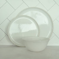 Juego de loza 18 piezas Vajilla Cerámica Oxford