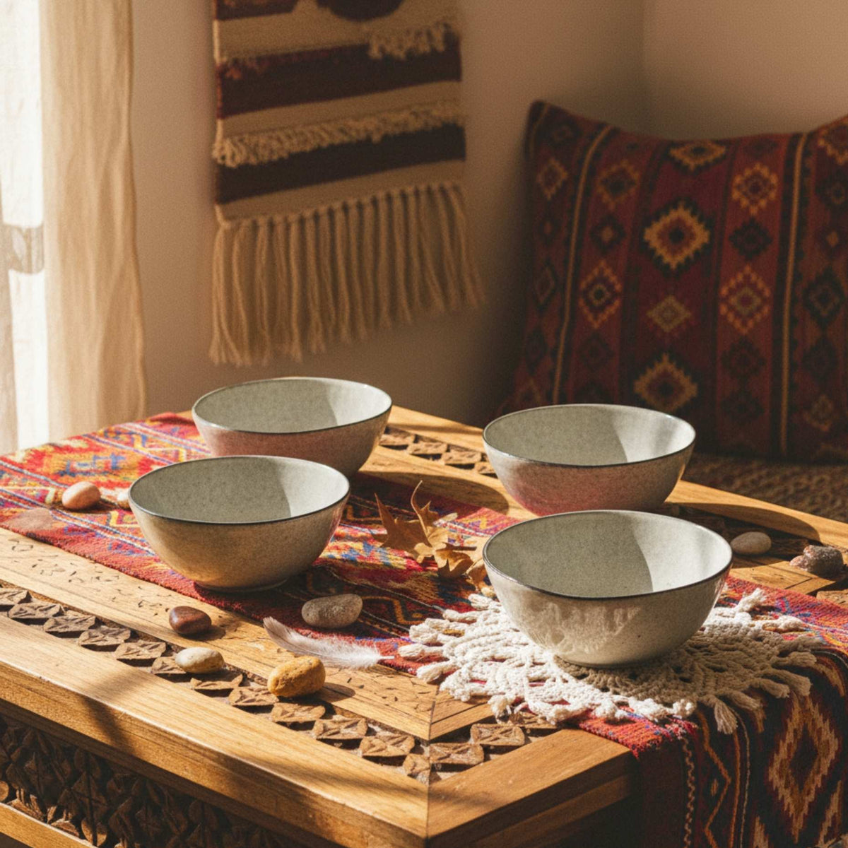 Set 4 Bowls Cerámica Beirut - Loza granel