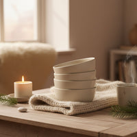 Set 4 Bowls Cerámica Melimoyu - Loza granel