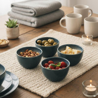 Set 4 Bowls Cerámica Isluga 8.1 cm - Loza granel