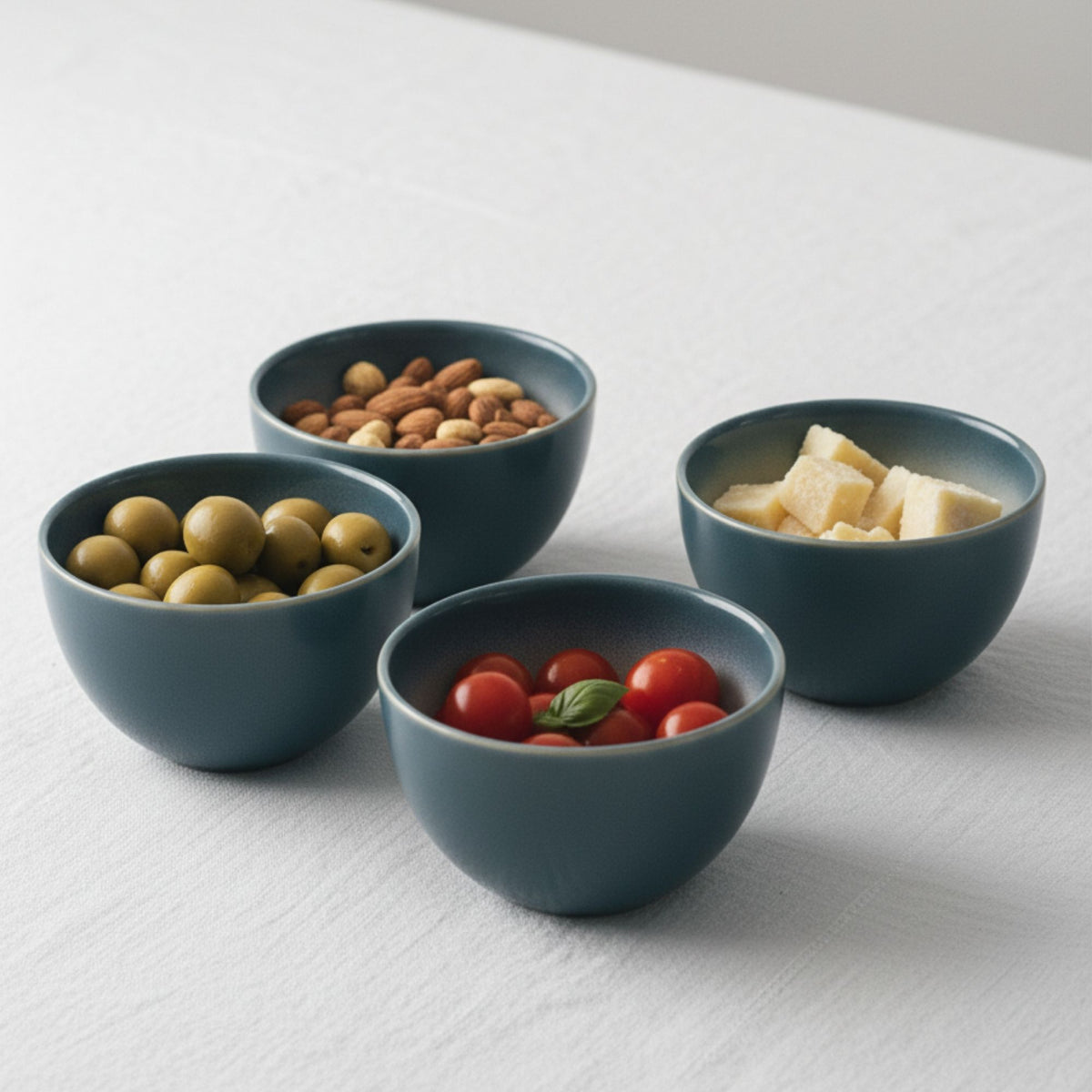 Set 4 Bowls Cerámica Isluga 8.1 cm - Loza granel