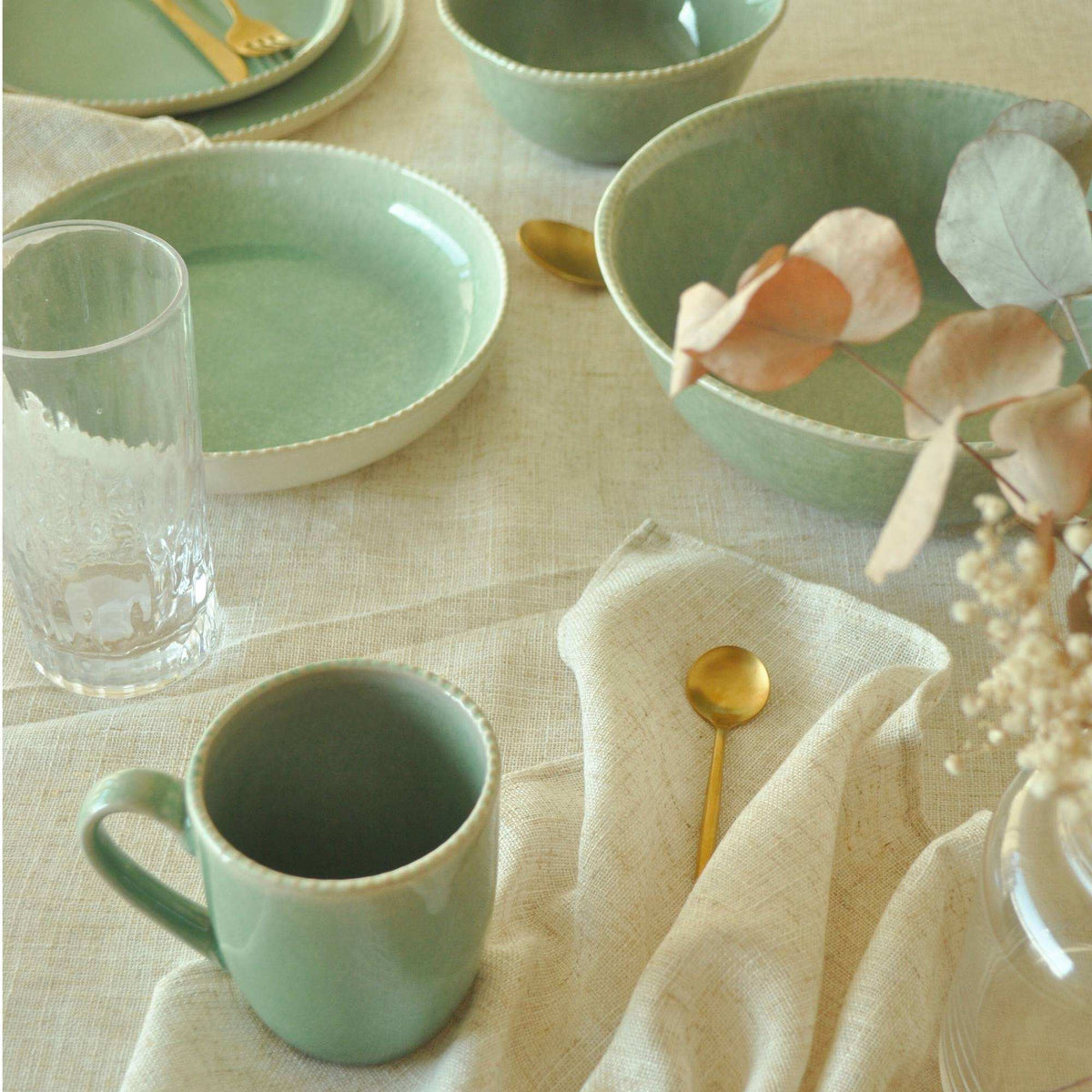 Set 4 Tazas Cerámica Sevilla - Loza granel