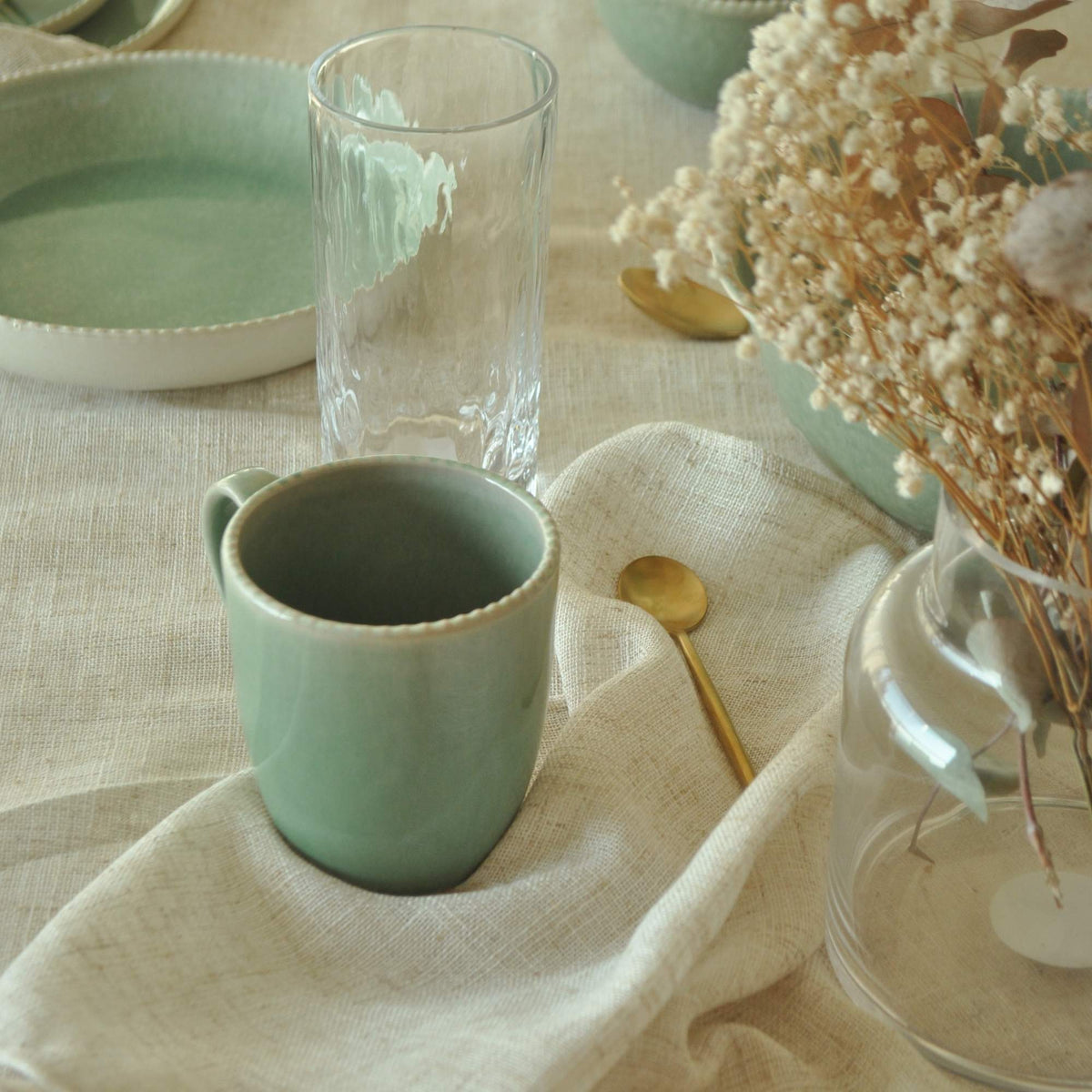 Set 4 Tazas Cerámica Sevilla - Loza granel