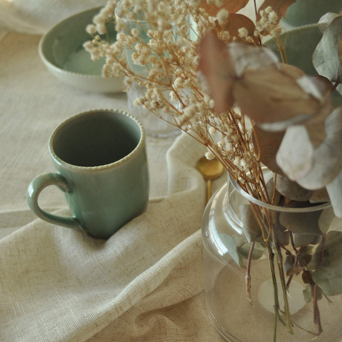 Set 4 Tazas Cerámica Sevilla - Loza granel