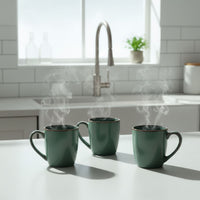 Set 4 Tazas Cerámica Vancouver - Loza granel