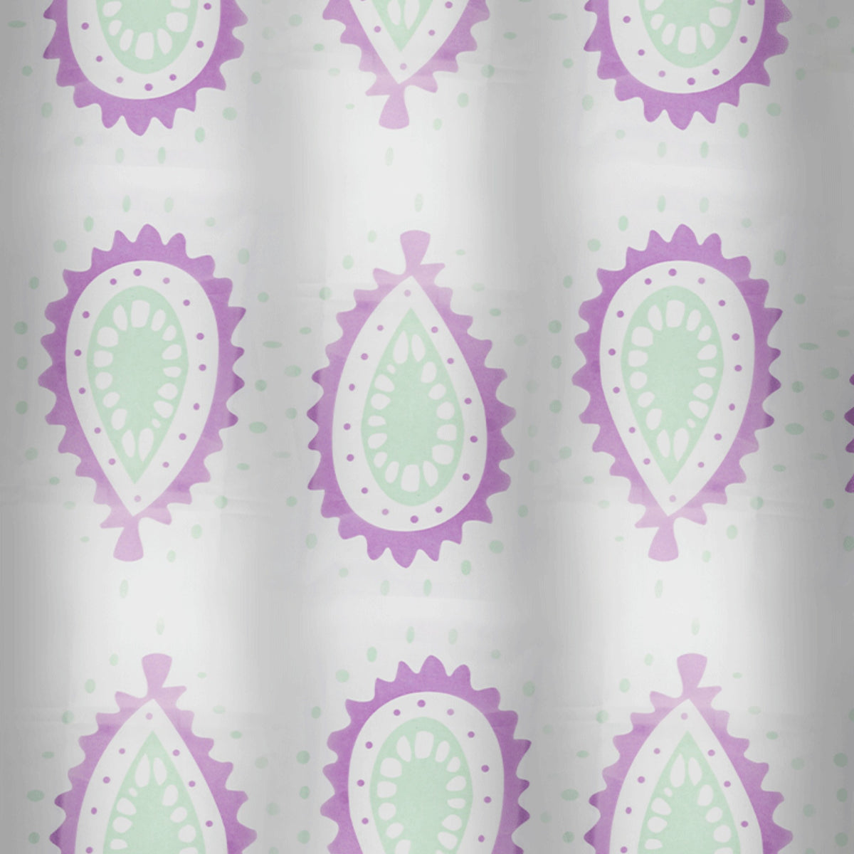 Cortina de baño 180x180 impermeable + 12 ganchos Bulgara