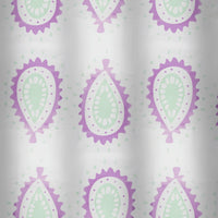 Cortina de baño 180x180 impermeable + 12 ganchos Bulgara