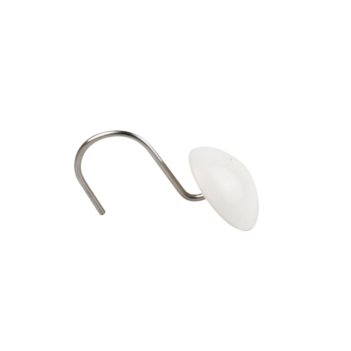 Set Ganchos Poliresina Blanco