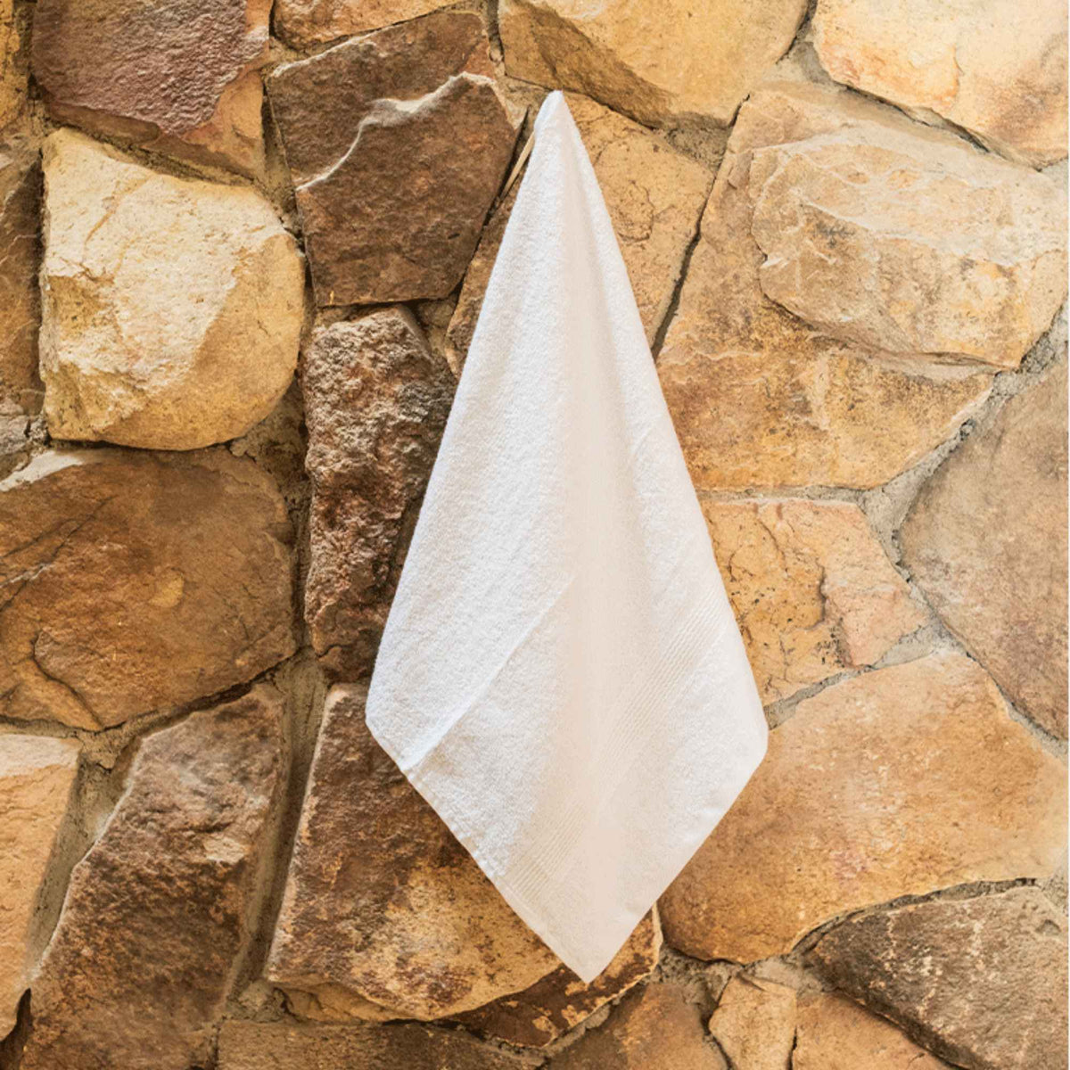 Sabana de baño - 100% Algodon 550grs 90x150cm Ultra absorbente Blanca