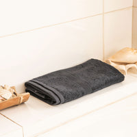 Sabana de baño - 100% Algodon 550grs 90x150cm Ultra absorbente Negra