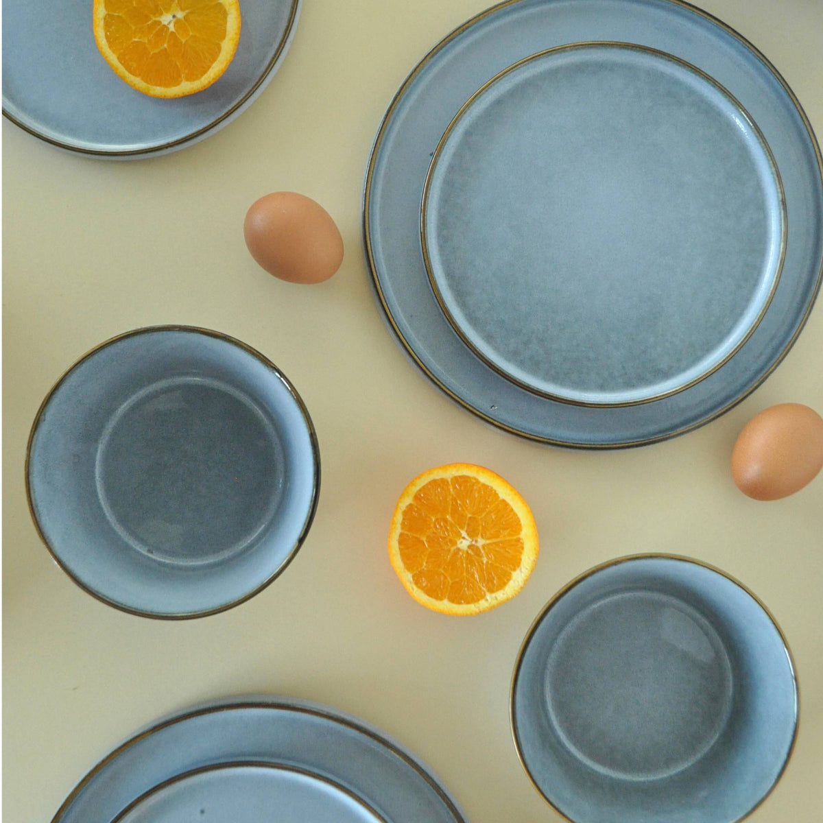 Juego de loza 18 piezas Vajilla Cerámica Bali