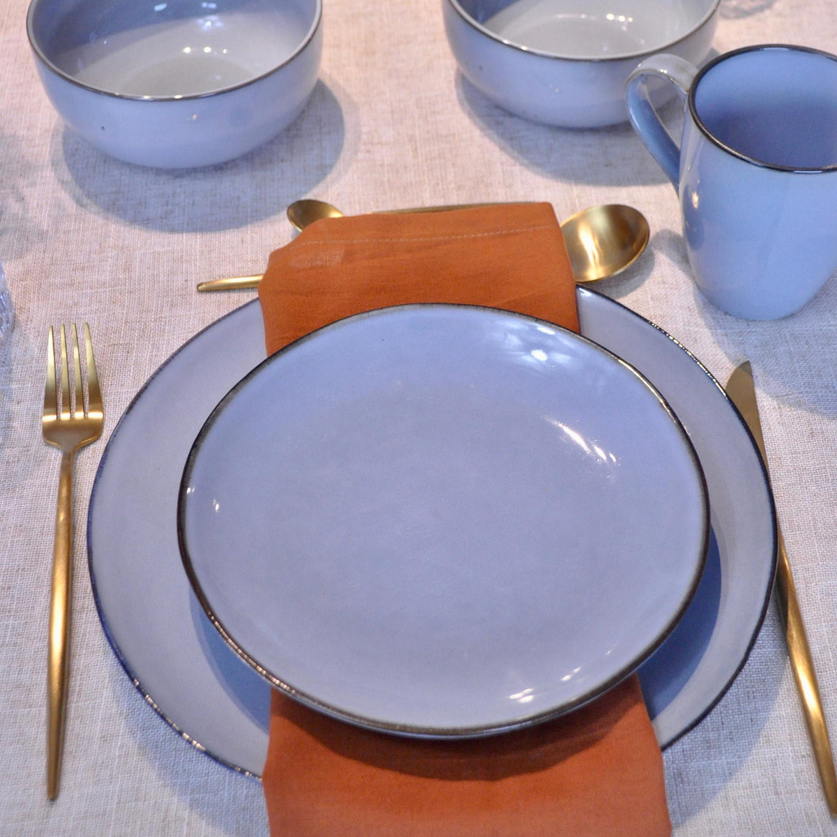 Juego de loza 16 piezas Vajilla Cerámica Estocolmo