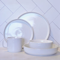 Juego de loza 20 piezas Vajilla Cerámica Manhattan