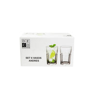 Set 12 Vasos Andrés 300 ml