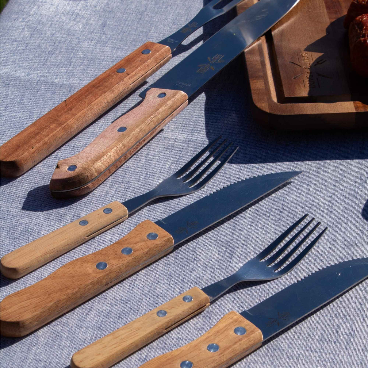 Set de Tenedores para Asado Lyn 4 pzs
