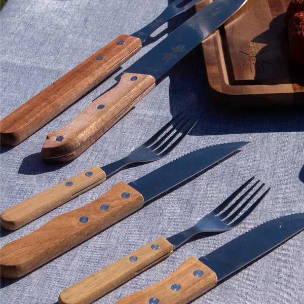 Set de Tenedores para Asado Lyn 4 pzs - Decoexpress