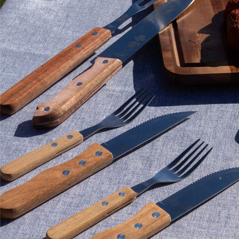 Set de Tenedores para Asado Lyn 4 pzs