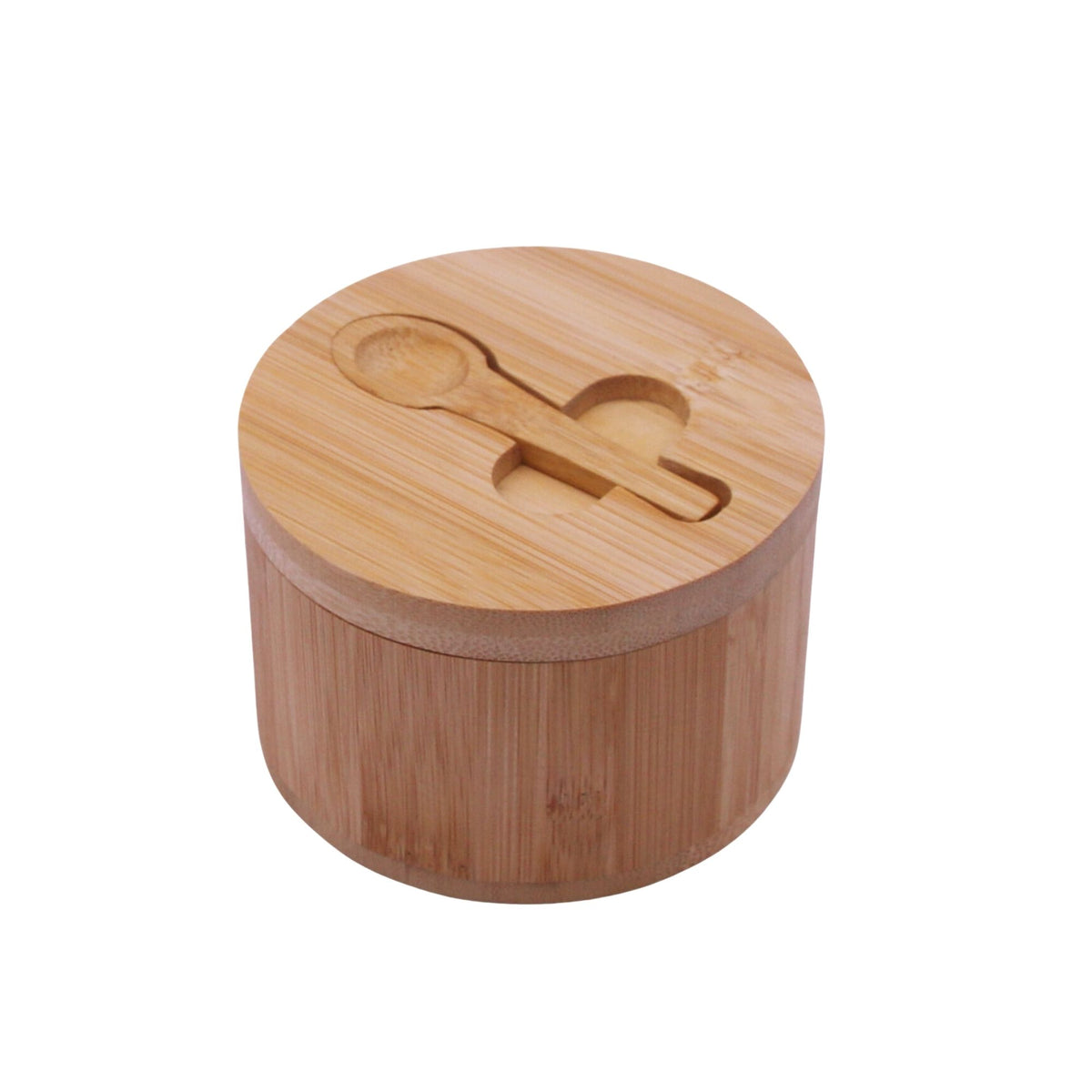 Azucarero de Bamboo con Cuchara 12 cm