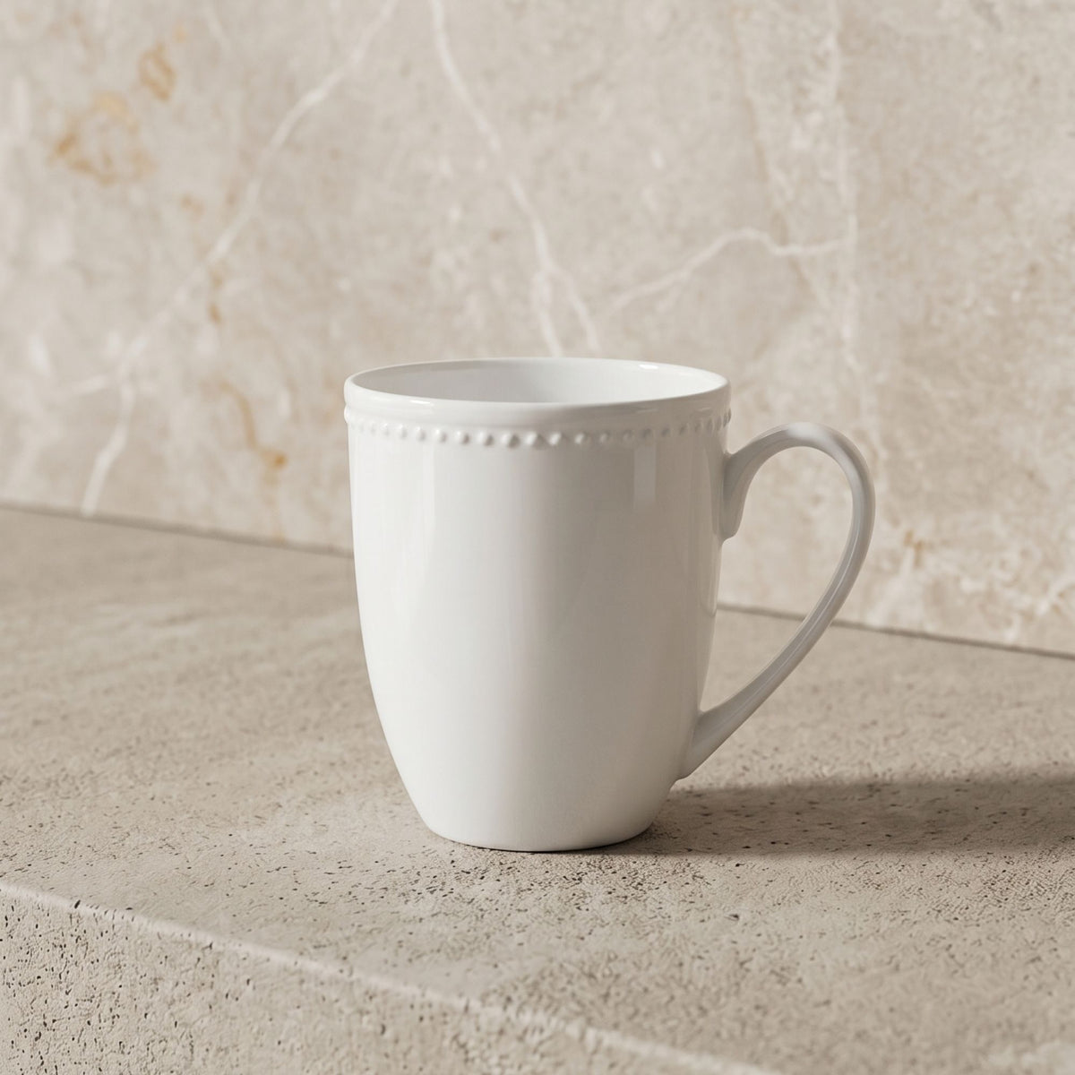 Set 6 Tazas 460 ml New Bone China - Lucerna