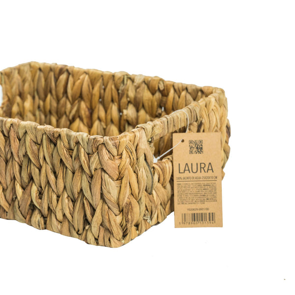 Cesto Jacinto Laura 25X20X10 - Decoexpress