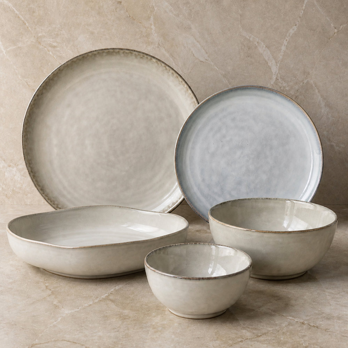 Set Vajilla Creta 30 Piezas Cerámica