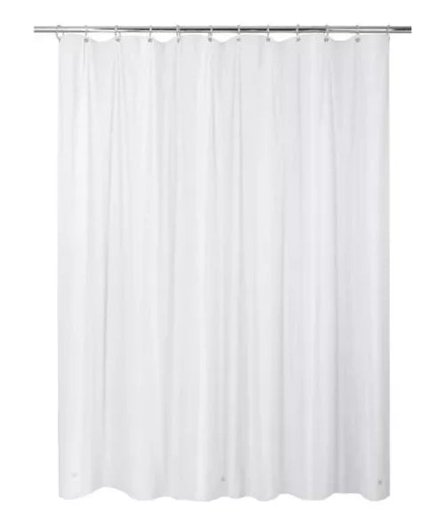 Forro Cortina Baño Peva 180x180 Cms Color Blanco - Decoexpress