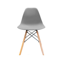 Pack 4 Sillas Eames Gris