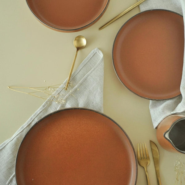 Juego de loza 19 piezas Vajilla Cerámica Toscana