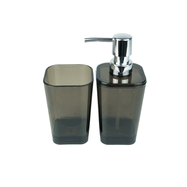 Dispensador de jabón Praga Ahumado - Decoexpress