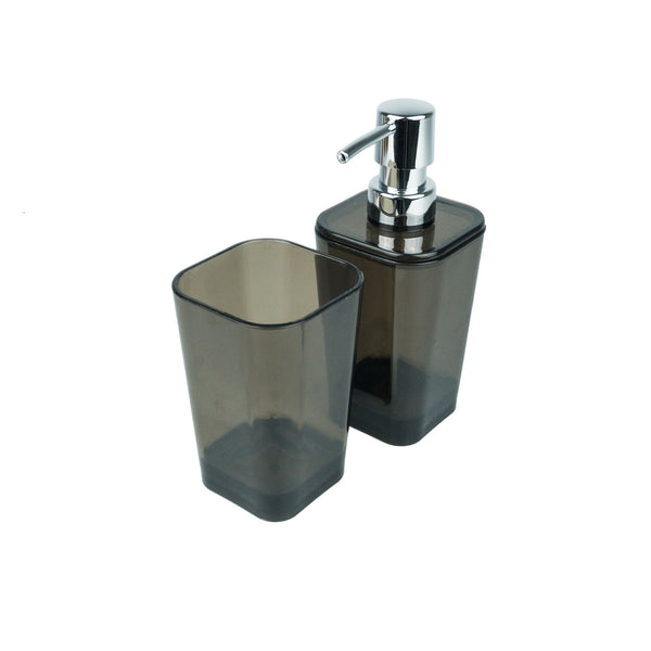 Dispensador de jabón Praga Ahumado - Decoexpress