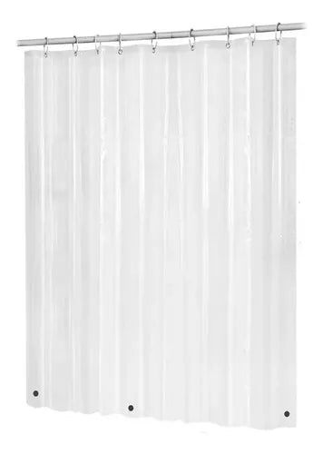 Forro Cortina Baño Peva Transparente 180x180 Cms - Decoexpress