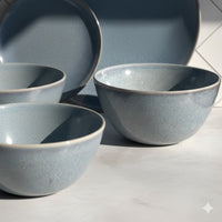 Set 4 Bowls Cerámica Fuji - Loza granel