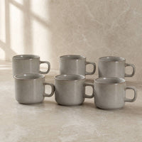 Set 6 Mug Halifax 380 ml Cerámica