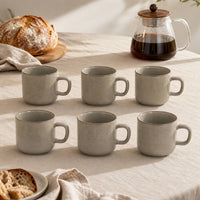 Set 6 Mug Halifax 380 ml Cerámica