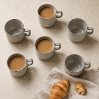 Set 6 Mug Halifax 380 ml Cerámica