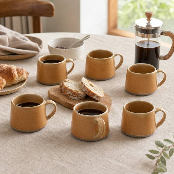 Set 6 Mug Hampi 350 ml Cerámica