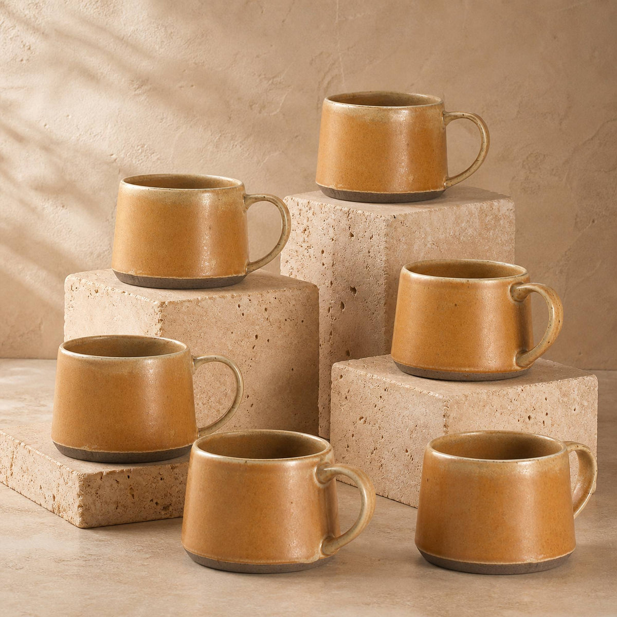 Set 6 Mug Hampi 350 ml Cerámica