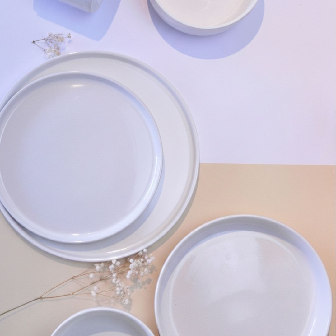 Juego de loza 18 piezas Vajilla Cerámica Manhattan